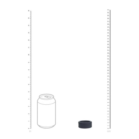 Liquid Silicone Ball Strap - S - 34mm - Black Levelz