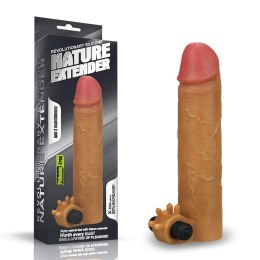 Przedłużka silikonowa wibrująca Lovetoy dodająca 5 cm Lovetoy