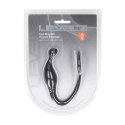 Silicone Cockring with Prostate Stimulator - S - Black Levelz