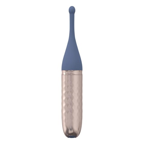 The Thrill - 10 Speed Interchangeable Vibrator - Blue Loveline