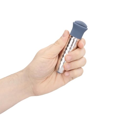 The Thrill - 10 Speed Interchangeable Vibrator - Blue Loveline