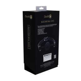 Venice Collection - Silicone Ball Gag - Black Ouch!