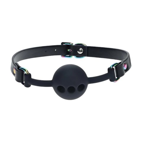 Venice Collection - Silicone Ball Gag - Black Ouch!
