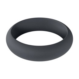 Wide O Silicone Cockring - M - 35mm - Black Levelz