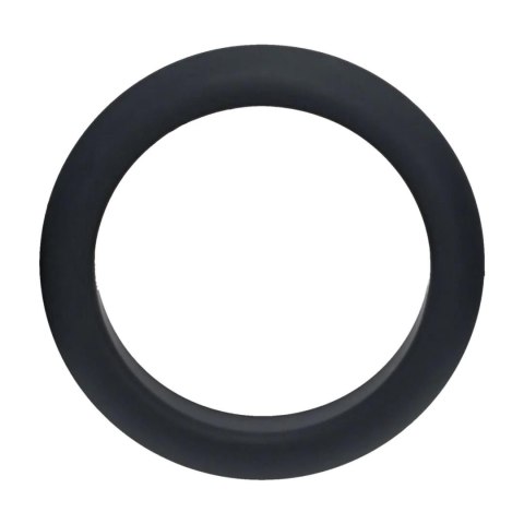 Wide O Silicone Cockring - M - 35mm - Black Levelz