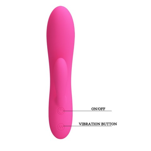 30 trybów wibrator do waginy i łechtaczki 17cm USB Pretty Love