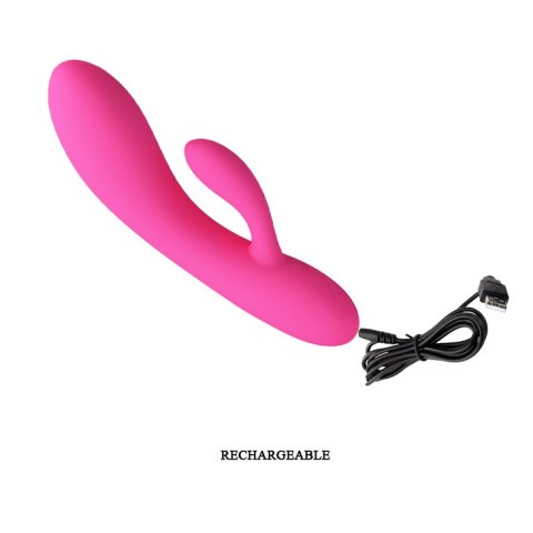 30 trybów wibrator do waginy i łechtaczki 17cm USB Pretty Love