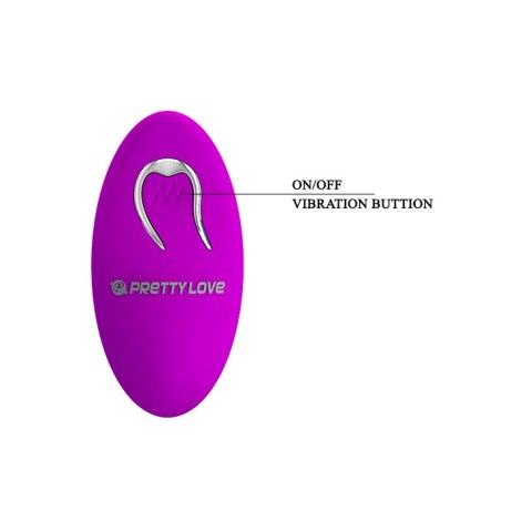 Stymulator punkt G łechtaczka dla par 12 trybów USB Pretty Love