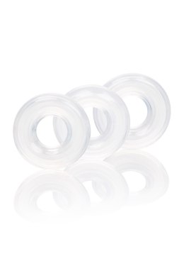 3 Stacker Rings Transparent CalExotics