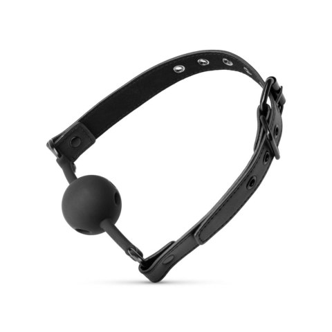 Bedroom Fantasies - Breathable Silicone Ball Gag Black Bedroom Fantasies