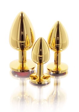 Butt Plug With Diamond Jewel S Gold Taboom