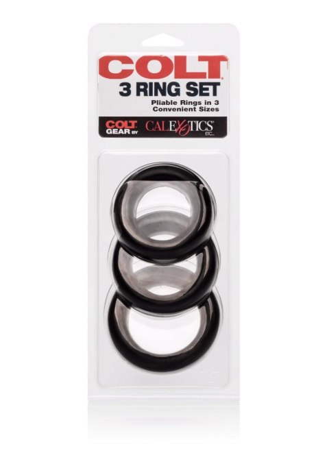 COLT 3 Ring Set Black CalExotics