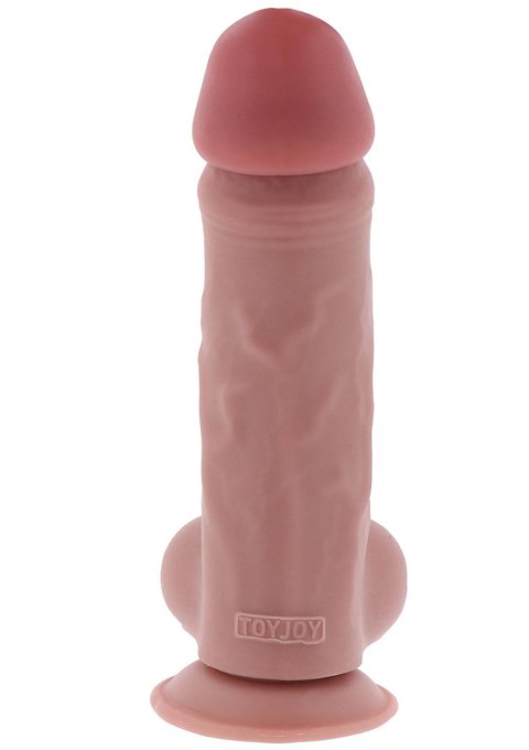 Deluxe Dual Density Thick Dildo TPE 23 cm TOYJOY
