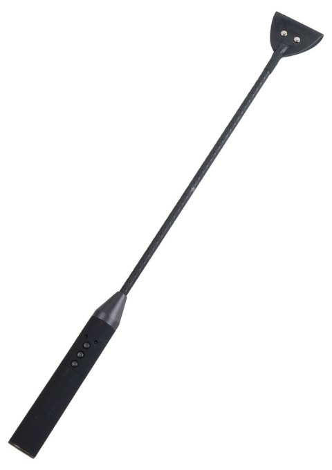 Electro Shock Riding Crop Black Hidden Desire