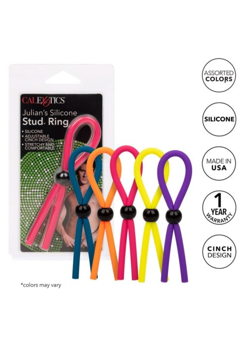 Julian'S Stud Ring Multicolor CalExotics