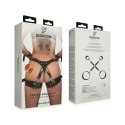 Kajdanki hogtie na ręce i nogi Bedroom Fantasies czarne Bedroom Fantasies