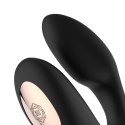Rosy Gold - C-Shape Vibrator with Luxury Charging Case - Black Rosy Gold