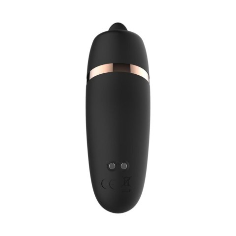 Rosy Gold - Licking Stimulator with Luxury Charging Case - Black Rosy Gold