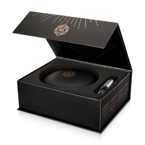 Rosy Gold - Licking Stimulator with Luxury Charging Case - Black Rosy Gold