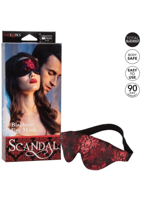 Scandal Blackout Eyemask Black CalExotics