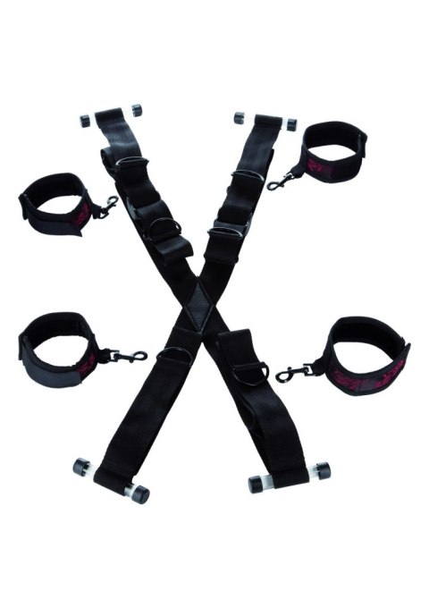 Scandal Over The Door Cross Black CalExotics