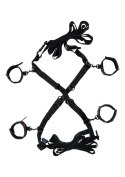Scandal Over the Bed Cross Black CalExotics