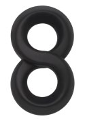 Soft Silicone Jock C-Ring Black Hidden Desire