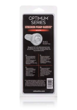 Stroker Pump Sleeve Mouth Transparent CalExotics
