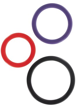 Triple Rings Multicolor 3pcs Multicolor TOYJOY