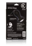 Vibrating Petite Crystal Probe Black CalExotics