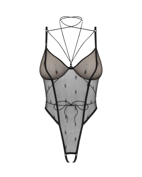 Body otwarte Obsessive Anniverse Special czarne S/M Obsessive