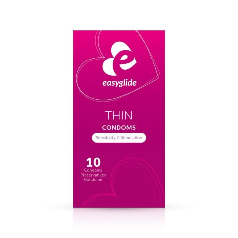EasyGlide - Extra Thin Condoms 10 pcs EasyGlide
