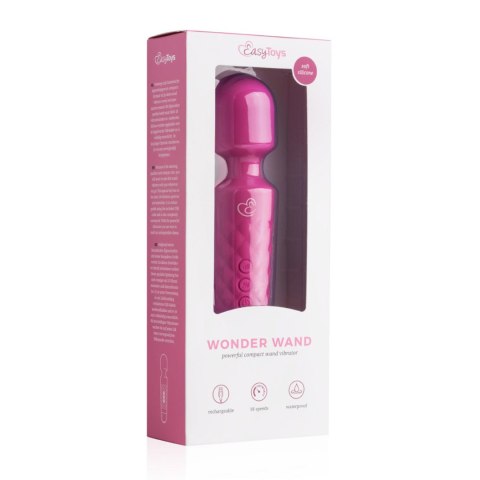EasyToys Mini Wand Vibrator - Pink Easytoys
