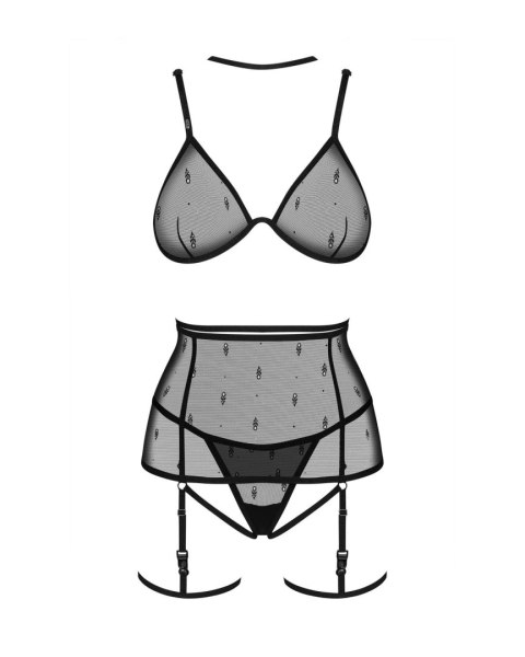 Kokieteryjny komplet bielizny Anniverse Special Obsessive S/M Obsessive