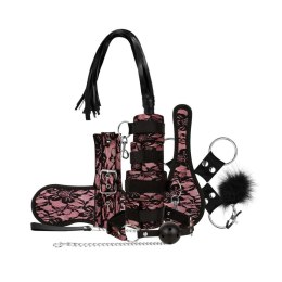 Zestaw bondage Bound by Lace koronkowy czarny Bedroom Fantasies
