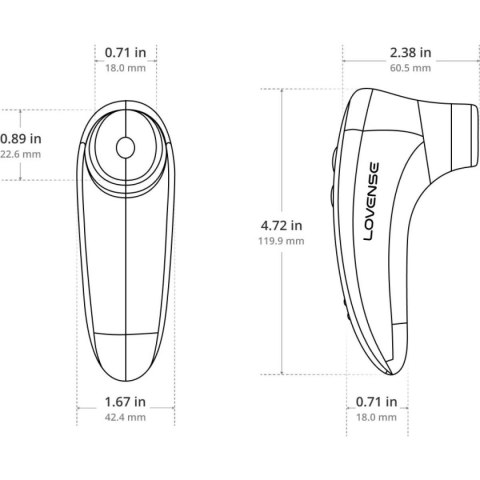 Lovense Tenera 2 Clitoral Suction Stimulator Lovense