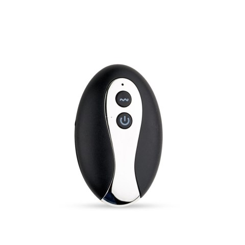 Metalowy wibrujący korek analny L z pilotem USB HeavyFun B - Series HeavyFun