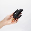 Mini wibrator Crushious Romanov z silikonową nakładką 13 cm Crushious