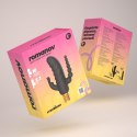 Mini wibrator Crushious Romanov z silikonową nakładką 13 cm Crushious