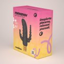 Mini wibrator Crushious Romanov z silikonową nakładką 13 cm Crushious