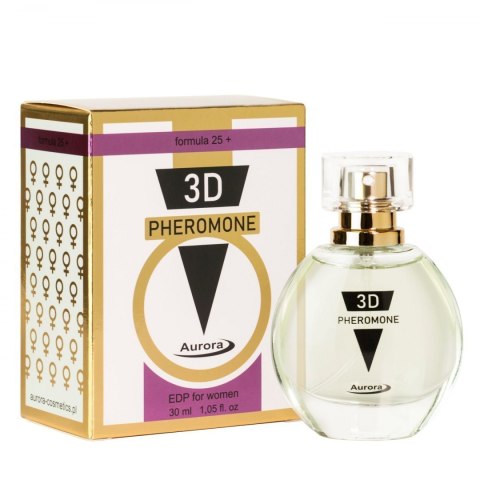 Perfumy feromony kobiece 25+ eleganckie zmysłowe 30ml Aurora