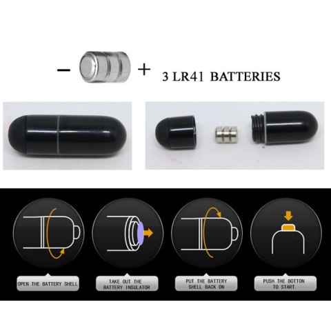 Pierścień na penisa i jądra wibrująca sex wypustka Pretty Love