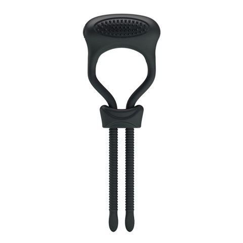 Zacisk na erekcję penisa pierścień lasso wibracje Pretty Love