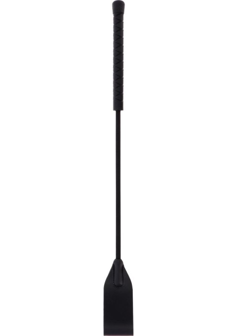 Crop Flapper Whip Black Hidden Desire