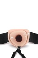 DR. SKIN 6INCH HOLLOW STRAP ON VANILLA Blush