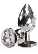 Disco Diamond Plug Large Silver TOYJOY