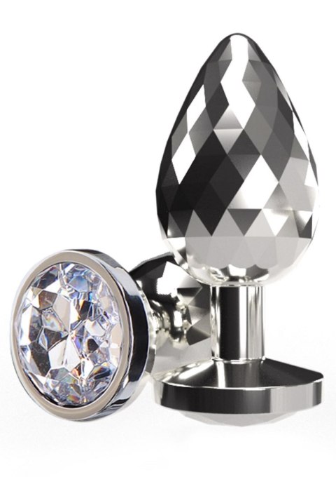 Disco Diamond Plug Large Silver TOYJOY
