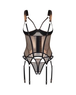 Soranna gorset i stringi otwarte L/XL Obsessive