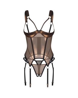 Soranna gorset i stringi otwarte L/XL Obsessive