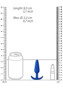 Slim Butt Plug - Blue ShotsToys